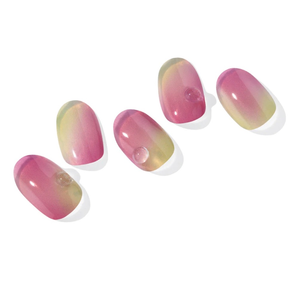 Ohora Pink and Yellow Gradient Nail Set N Juicy Grape NEVER OPENED
